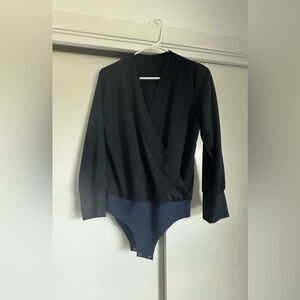 Bodysuit with long sleeves